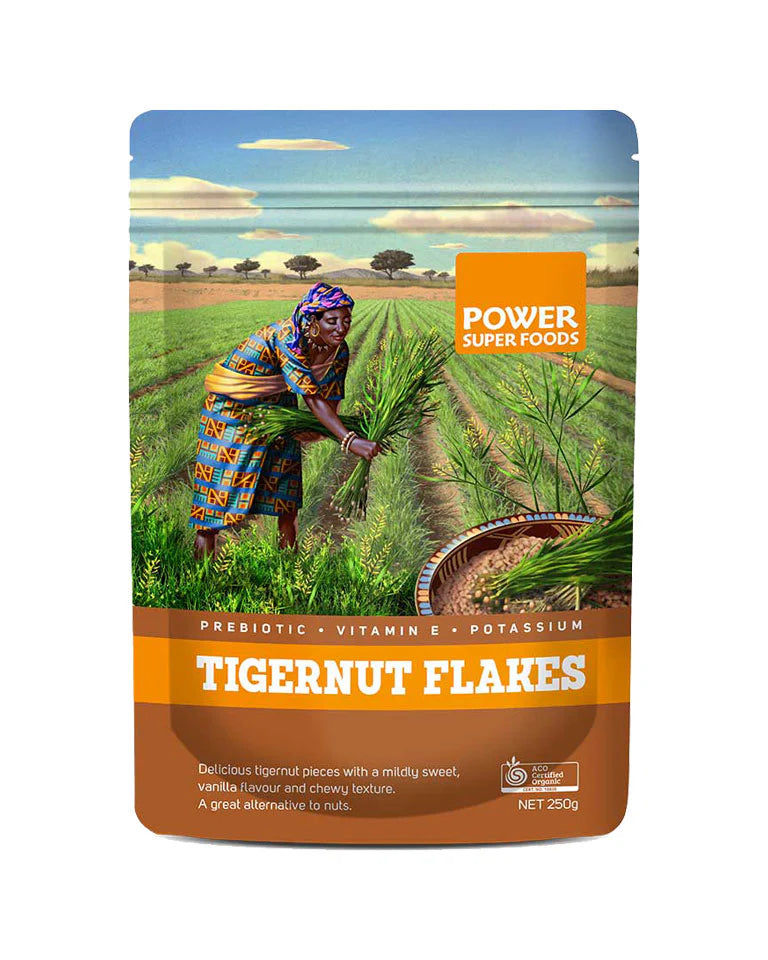 Power Super Foods Organic Tigernut Flakes 250g