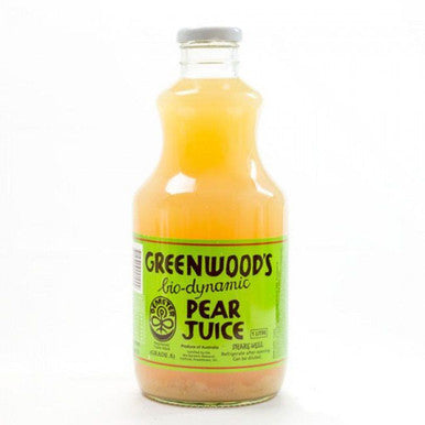 Greenwoods Biodynamic Pear Juice 1L