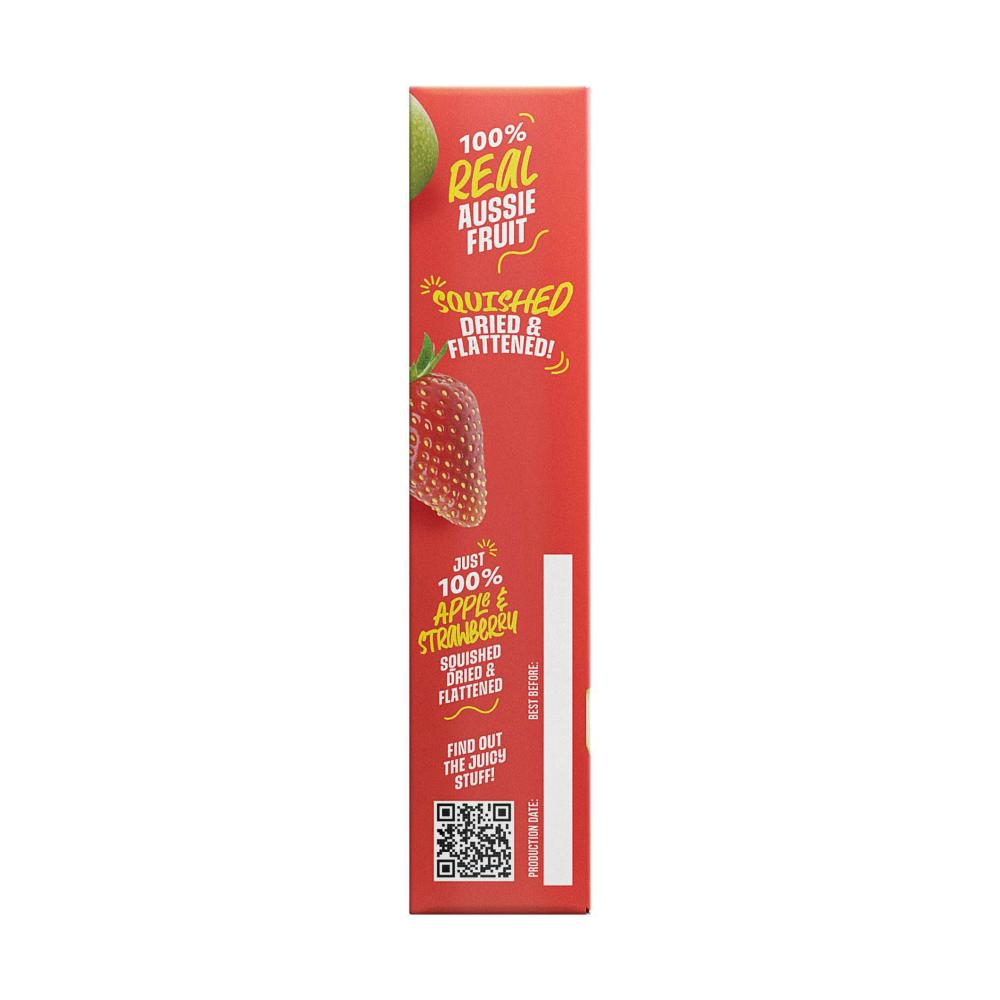 True Fruit Apple & Strawberry Natural Fruit Straps 20g