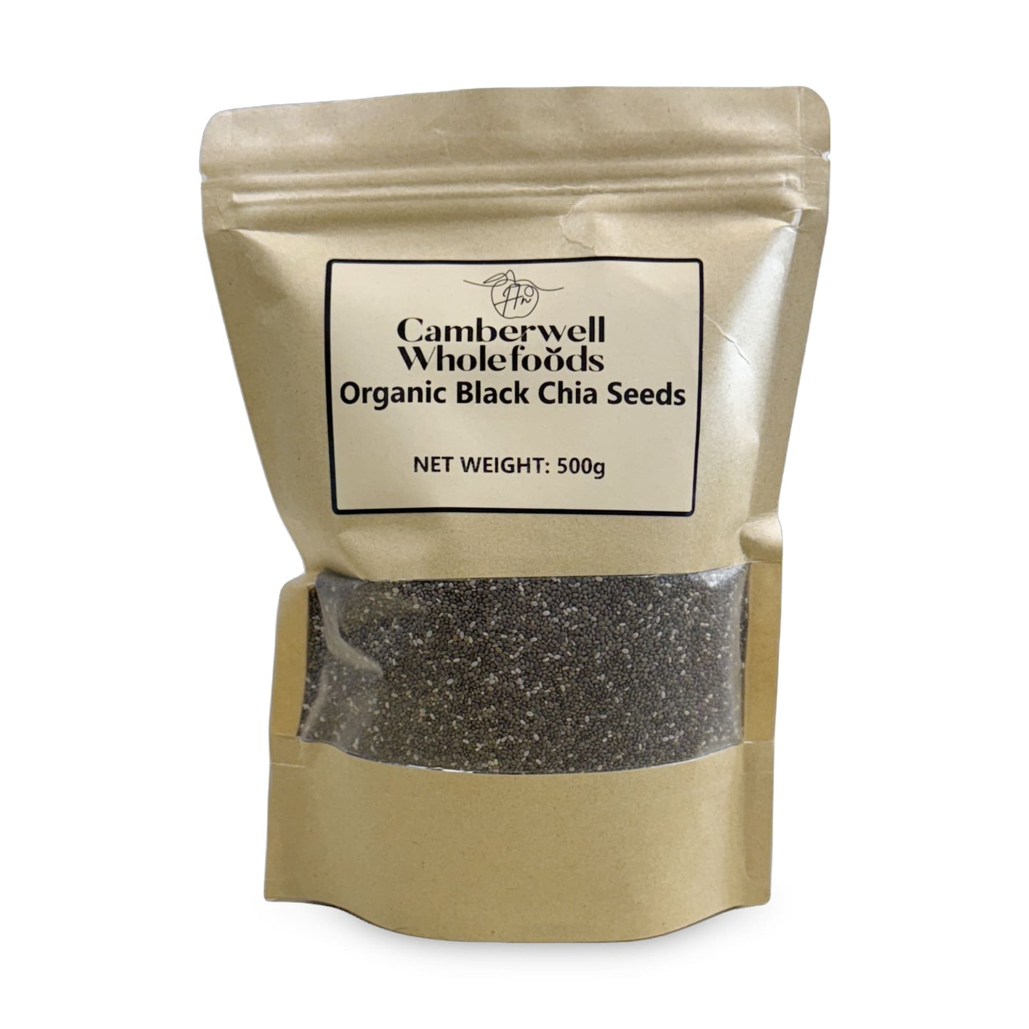 CW Organic Chia Seeds Black 500g