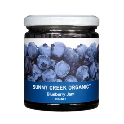 Sunny Creek Organic Blueberry Jam 310g