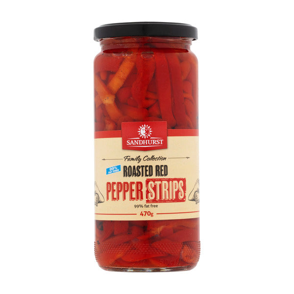 Sandhurst Organic Red Pepper Strips 310g