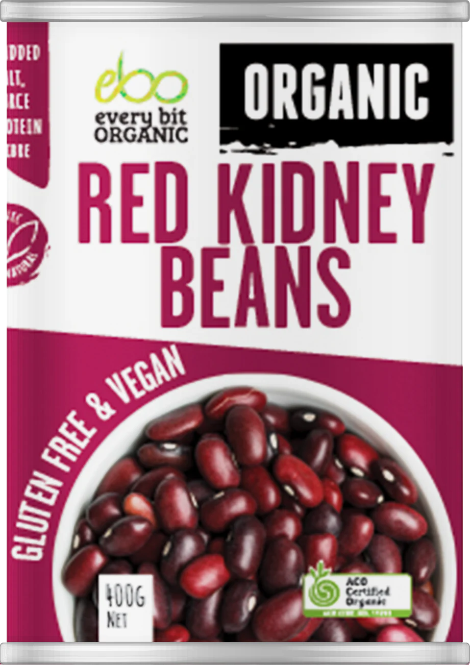 Every Bit Organic Red Kidney Beans 400g