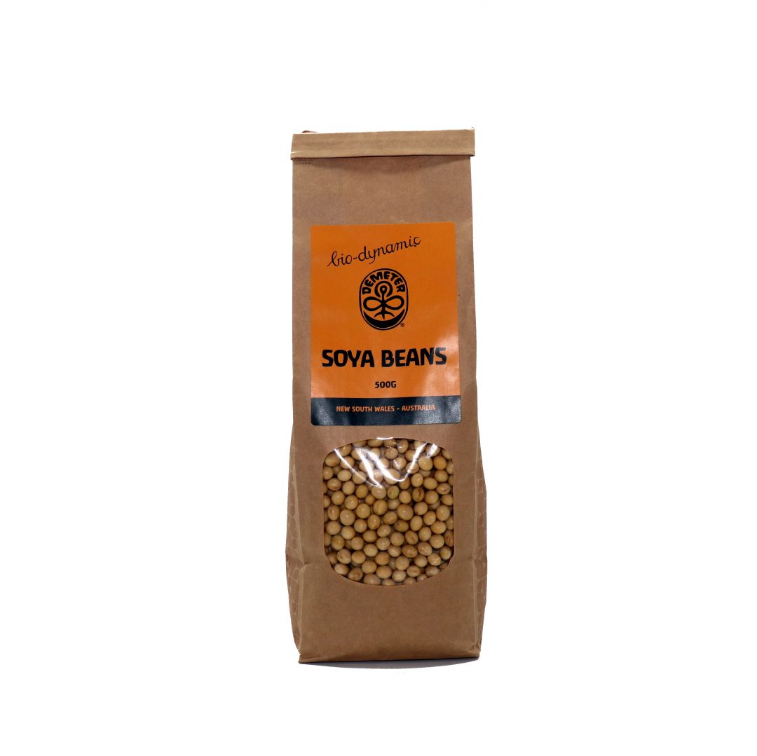 Demeter Biodynamic Soya Beans 500g