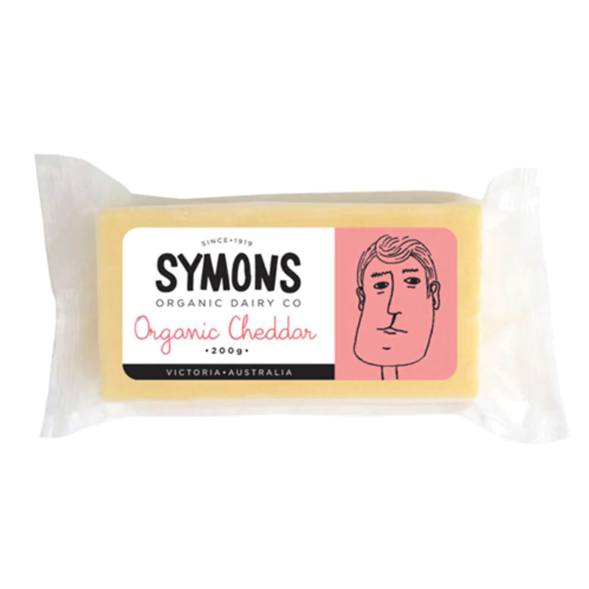 Symons Organic Cheese Cheddar 200g