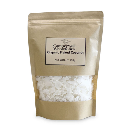 CW Organic Coconut Flaked 250g