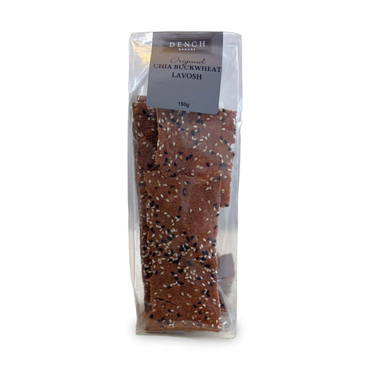 Dench Bakers Original Chia Buckweat Lavosh 150g