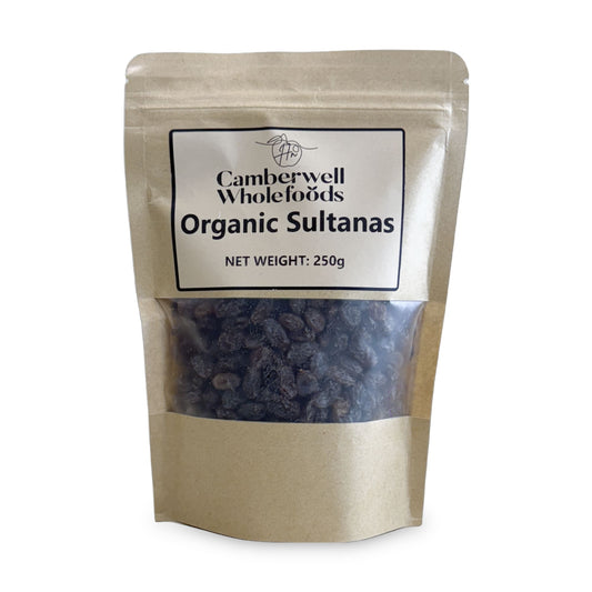 CW Organic Sultanas 250g