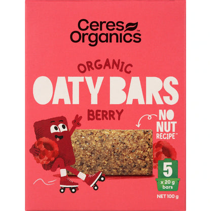 Ceres Organic Oaty Bars Berry 100g (5 x 20g)