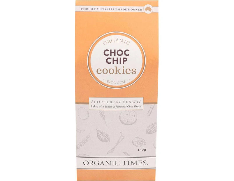 Organic Times Cookies Chocolate Chip 150g