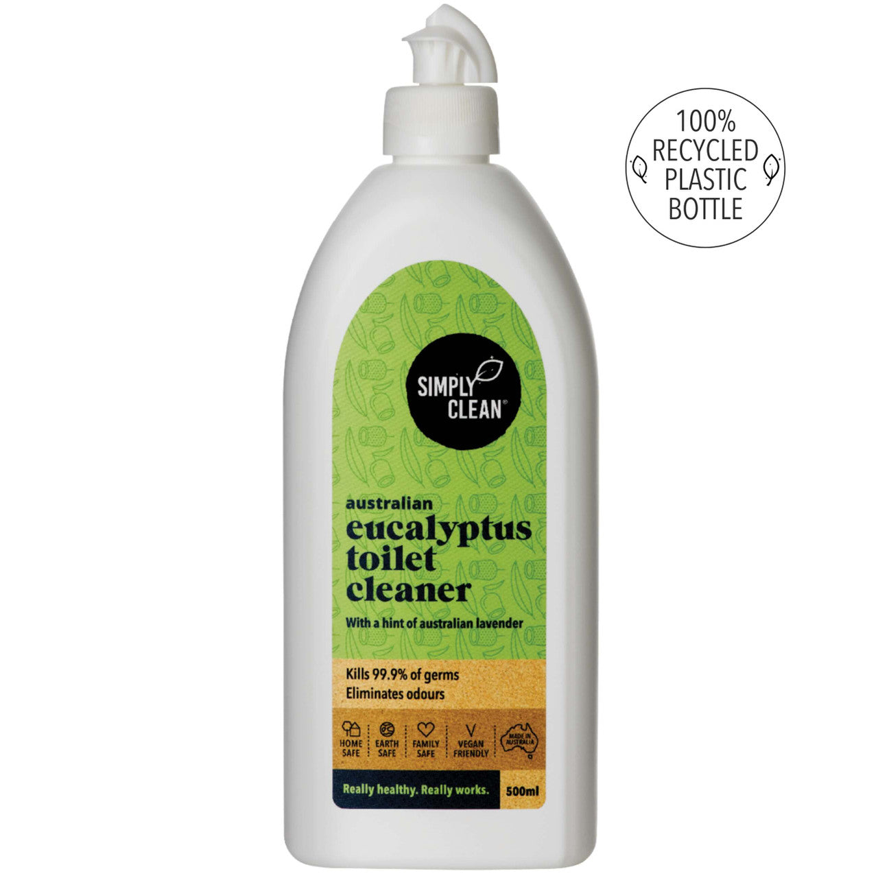 SimplyClean Eucalyptus Toilet Cleaner 500ml