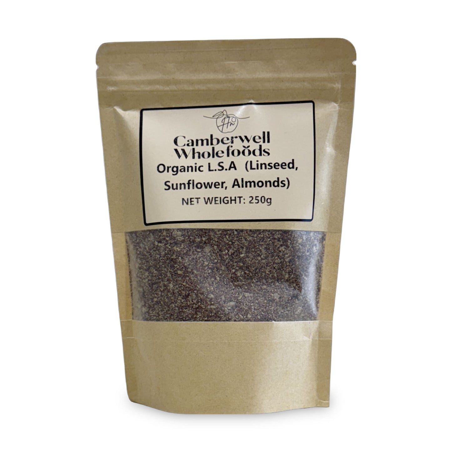 CW Organic LSA - Linseeds, Sunflower Seeds & Almonds 250g