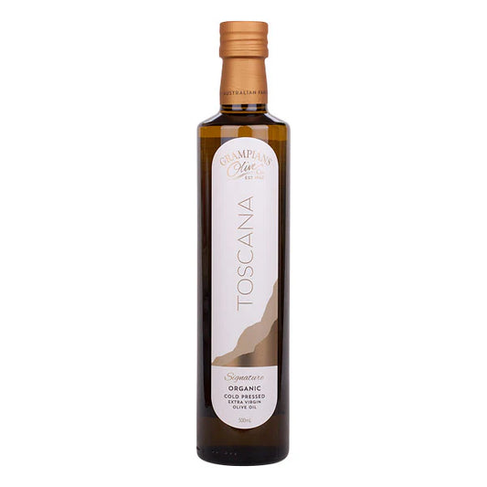 Grampians Olive Co Signature Organic Extra Virgin Olive Oil 500ml