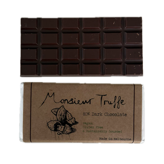 Monsieur Truffe 80% Dark Chocolate 90g