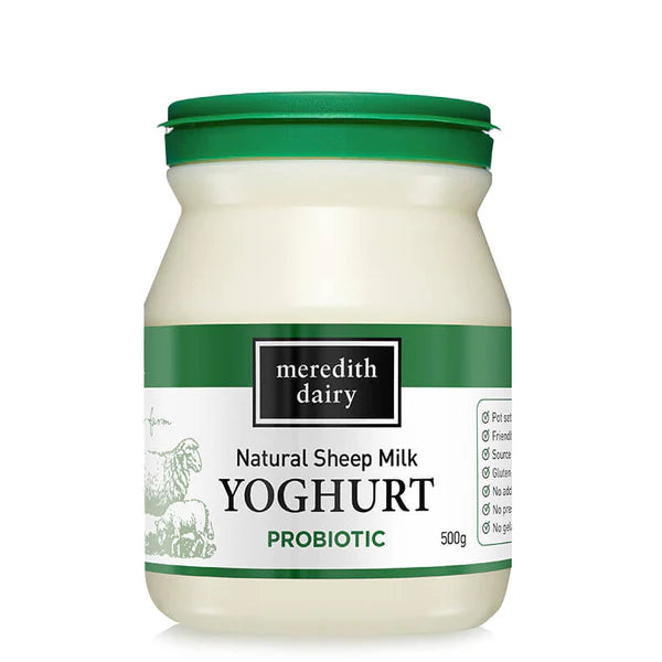 Meredith Dairy Probiotic Sheep Milk Yogurt Green Label 500g