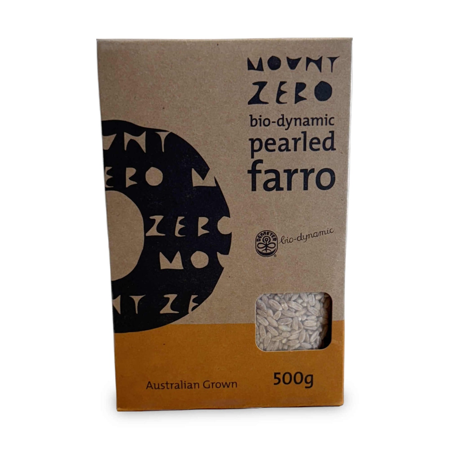 Mt Zero Biodynamic Pearled Farro 500g