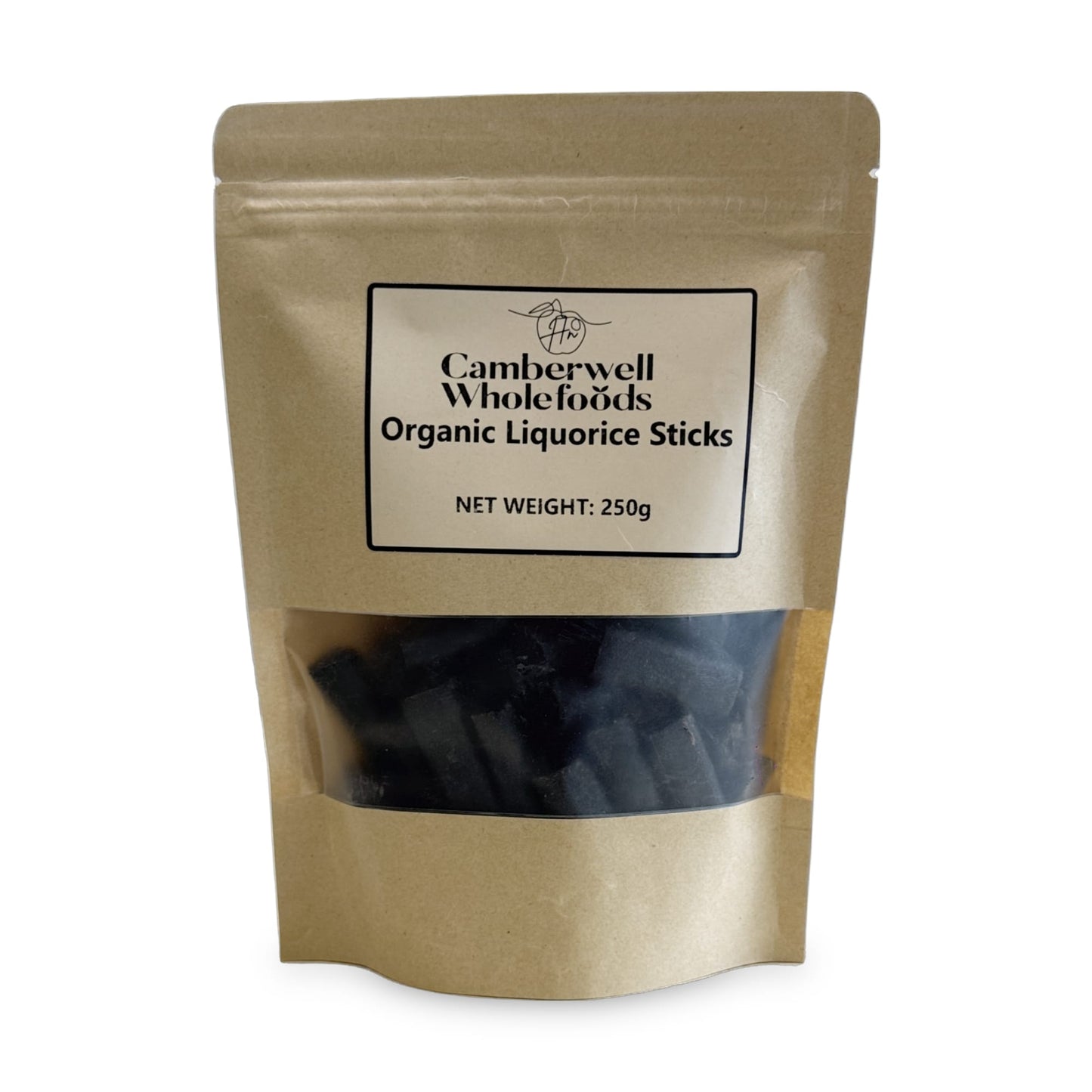 CW Organic Licorice Sticks 250g