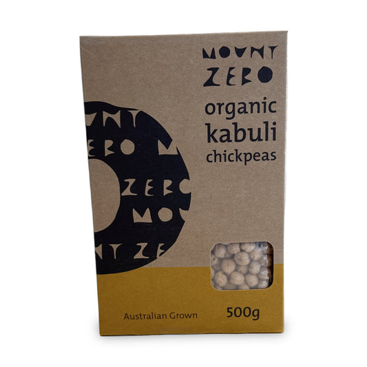 Mount Zero Organic Kabuli Chickpeas 500g