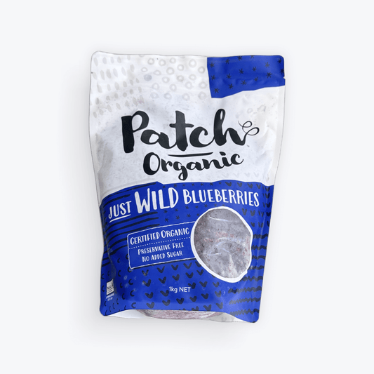 Patch Organic Wild Blueberries 1kg