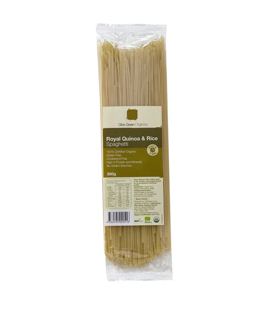 Olive Green Organics Royal Quinoa & Rice Spaghetti 300g