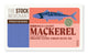 The Stock Merchant Wild Mackerel in Organic Extra Virgin Olive Oil 120g