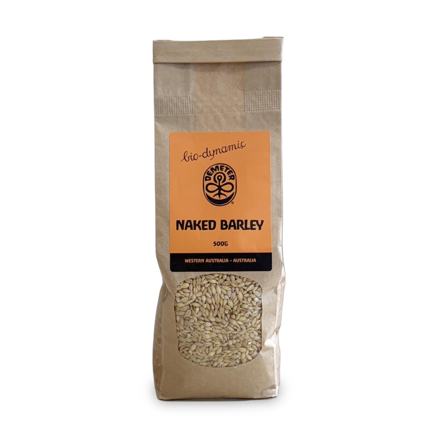 Demeter Biodynamic Barley Naked 500g