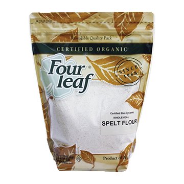 Four Leaf Organic Wholemeal Spelt Flour 1kg