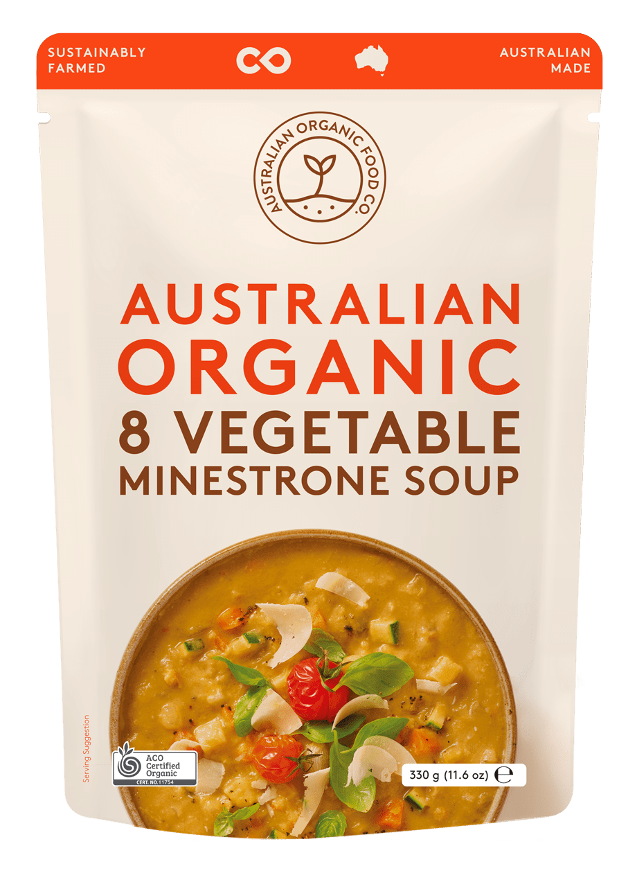 Australian Organic Food Co 8 Vegetable Minestrone Soup 330g