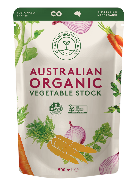 Australian Organic Food Co Organic Vegetable Stock 500ml