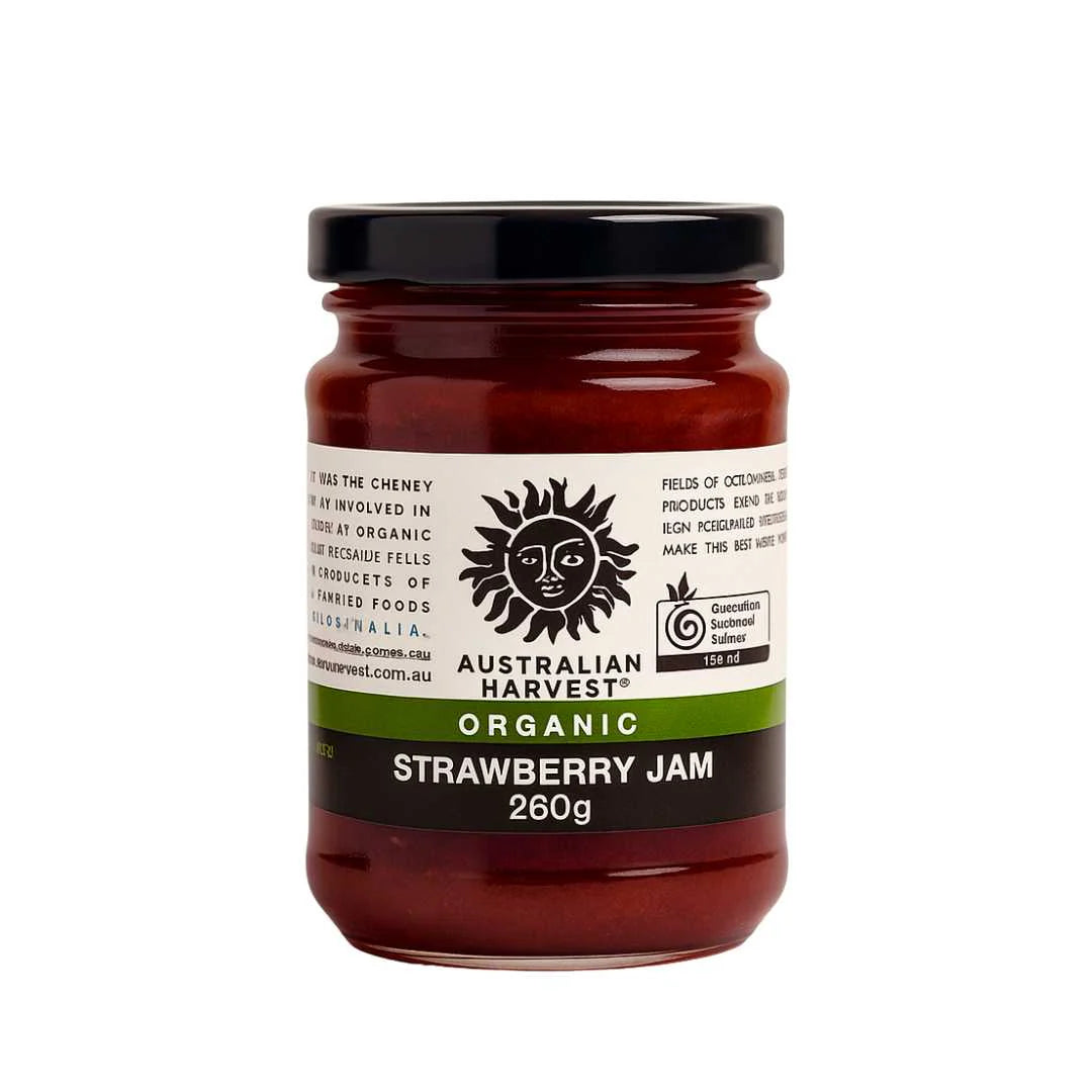 Australian Harvest Organic Strawberry Jam 280g