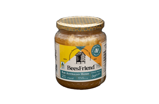 BeesFriend Local Raw Australian Honey Multi Floral 500g