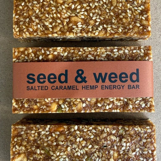 Seed & Weed Energy Bar Salted Caramel 80g