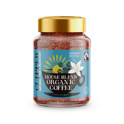 Clipper Organic Instant Coffee House Blend 100g