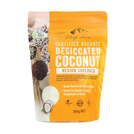 Chef's Choice Organic Desiccated Coconut 300g