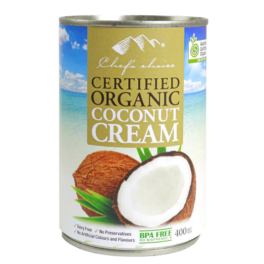 Chef's Choice Organic Coconut Cream 400ml