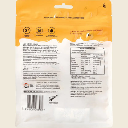 Comvita Kids Soothing Manuka Honey Pops 3 Flavour Pack 15 Pops