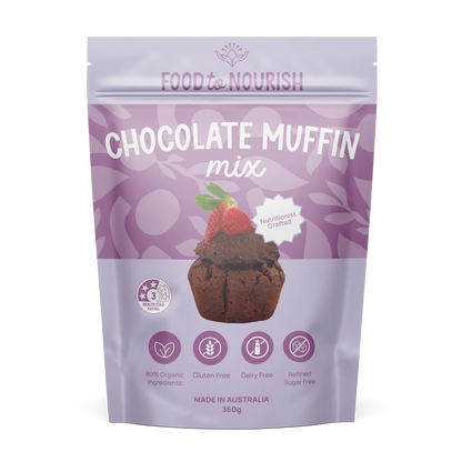 Food to Nourish Chocolate Muffin Mix 360g