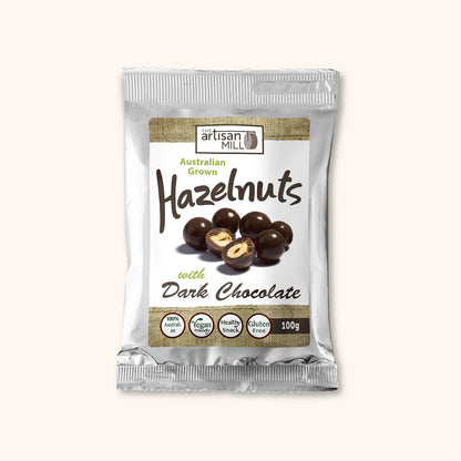 The Artisan Mill Hazelnuts Dark Chocolate 100g