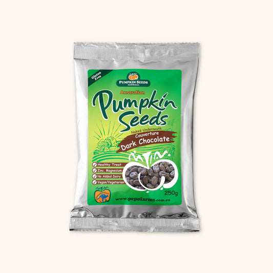 Pepo Farms Pumpkin Seeds Dark Chocolate 250g