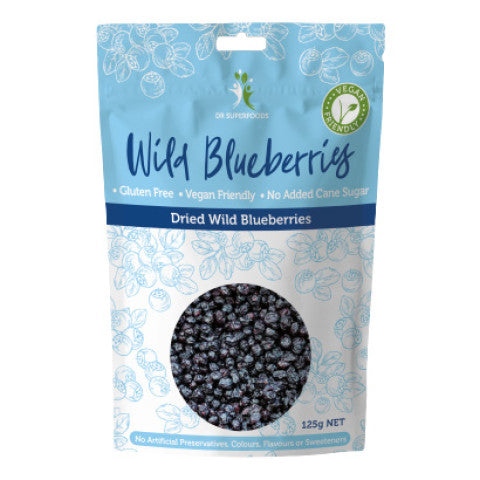 Dr Superfoods Dried Wild Blueberries 125g