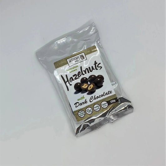 The Artisan Mill Hazelnuts Dark Chocolate 100g