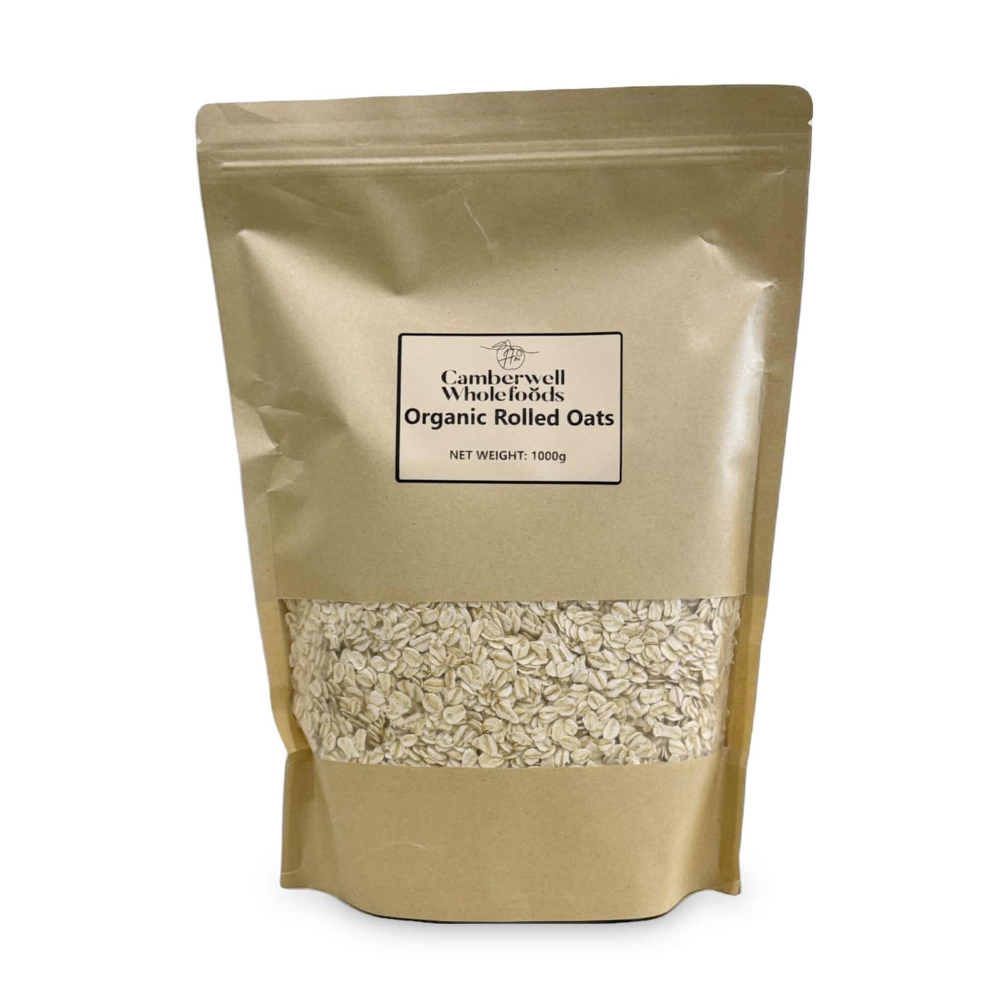 CW Raw Organic Rolled Oats 1kg