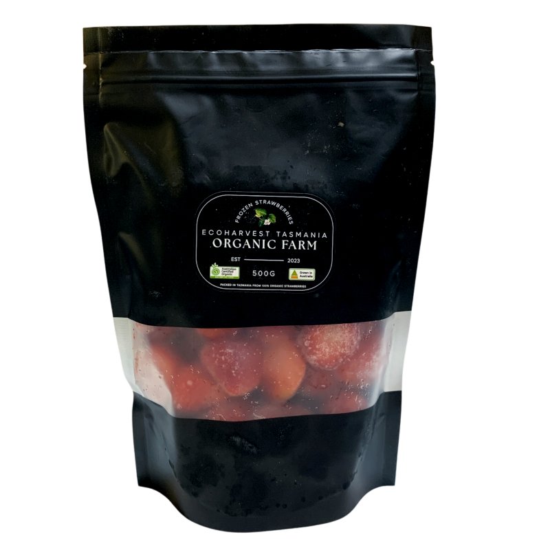 Ecoharvest Organic Australian Frozen Strawberries 500g