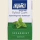Epic Xylitol Chewing Gum Spearmint 12 Pcs