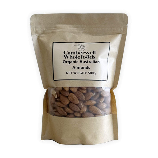 CW Organic Australian Almonds 500g