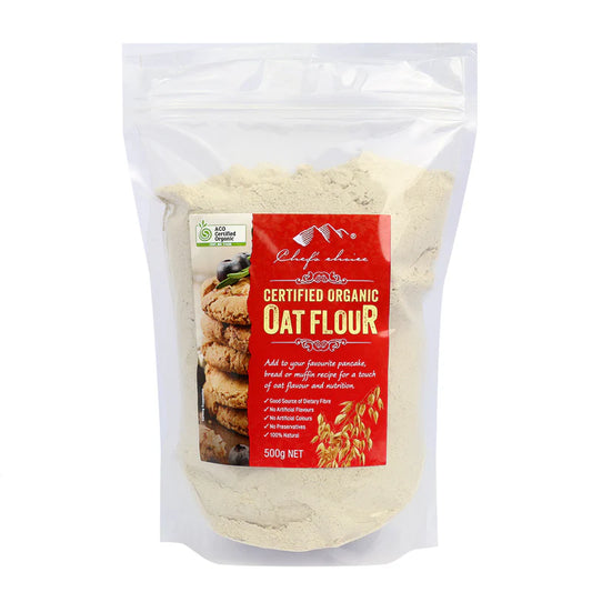 Chef's Choice Organic Oat Flour 500g