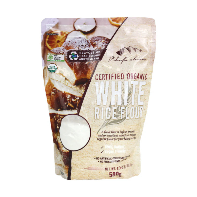 Chef's Choice Organic White Rice Flour 500g