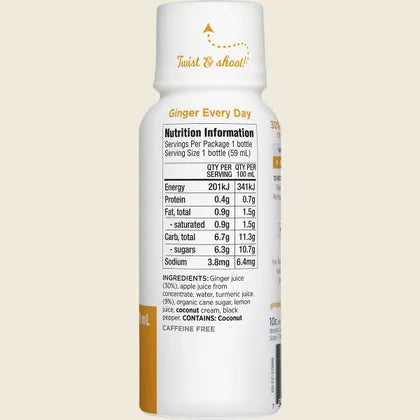 The Ginger People Ginger Shot Turmeric 59ml