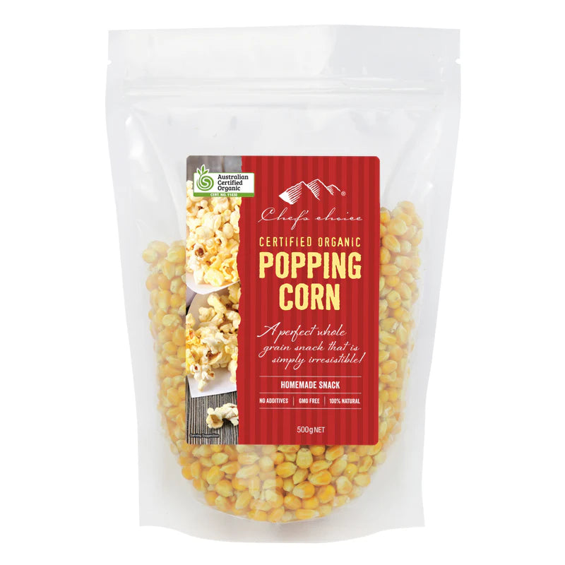 Chef's Choice Organic Popping Corn 500g