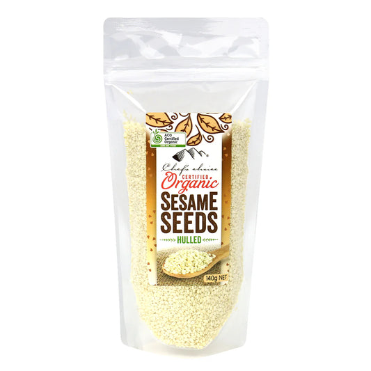 Chef's Choice Organic Hulled Sesame Seeds 140g